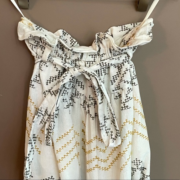 Free People Toluca Wide Leg Embroidered Pants 6 - Picture 8 of 14